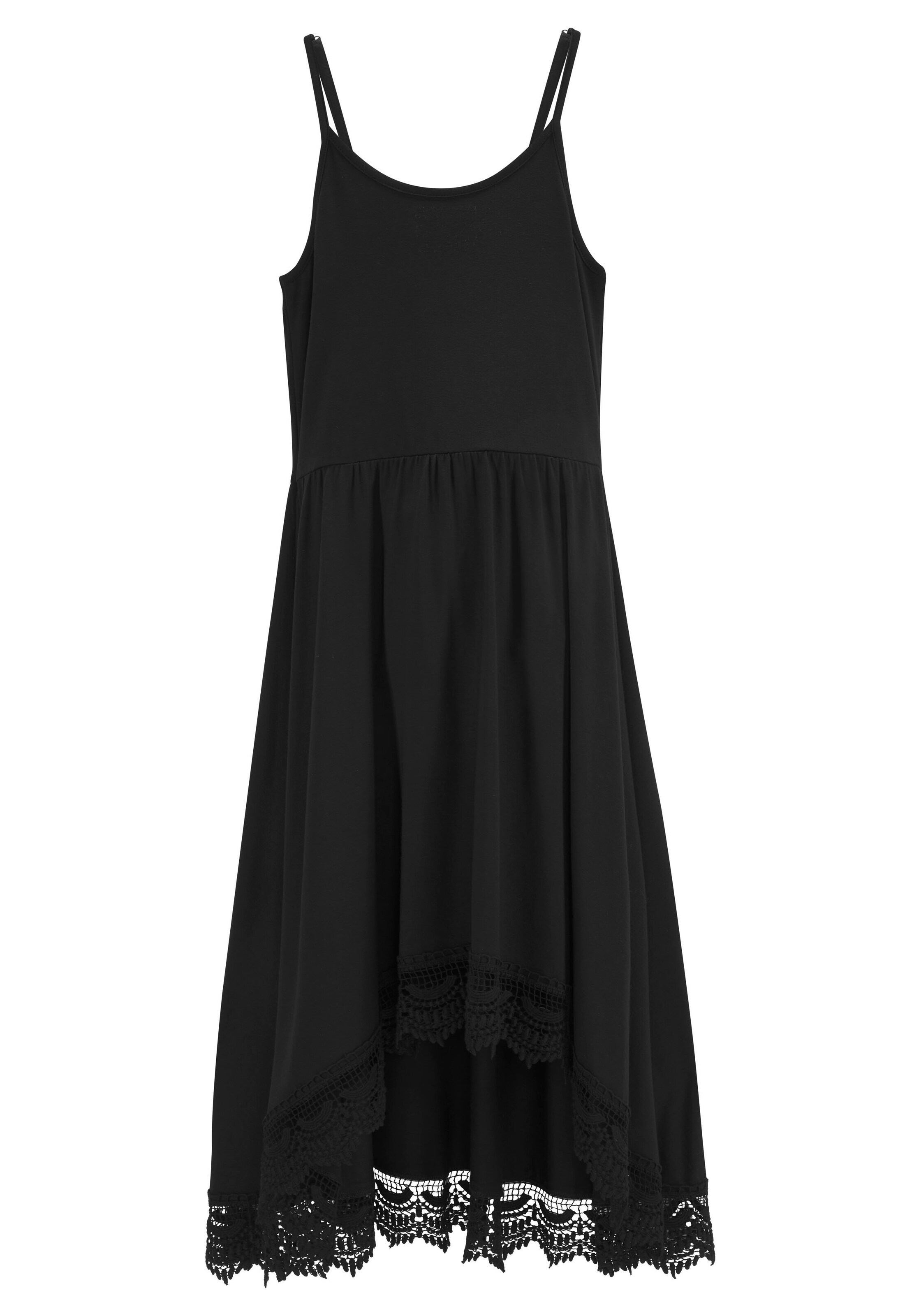 Kidsworld Dress in Black: front
