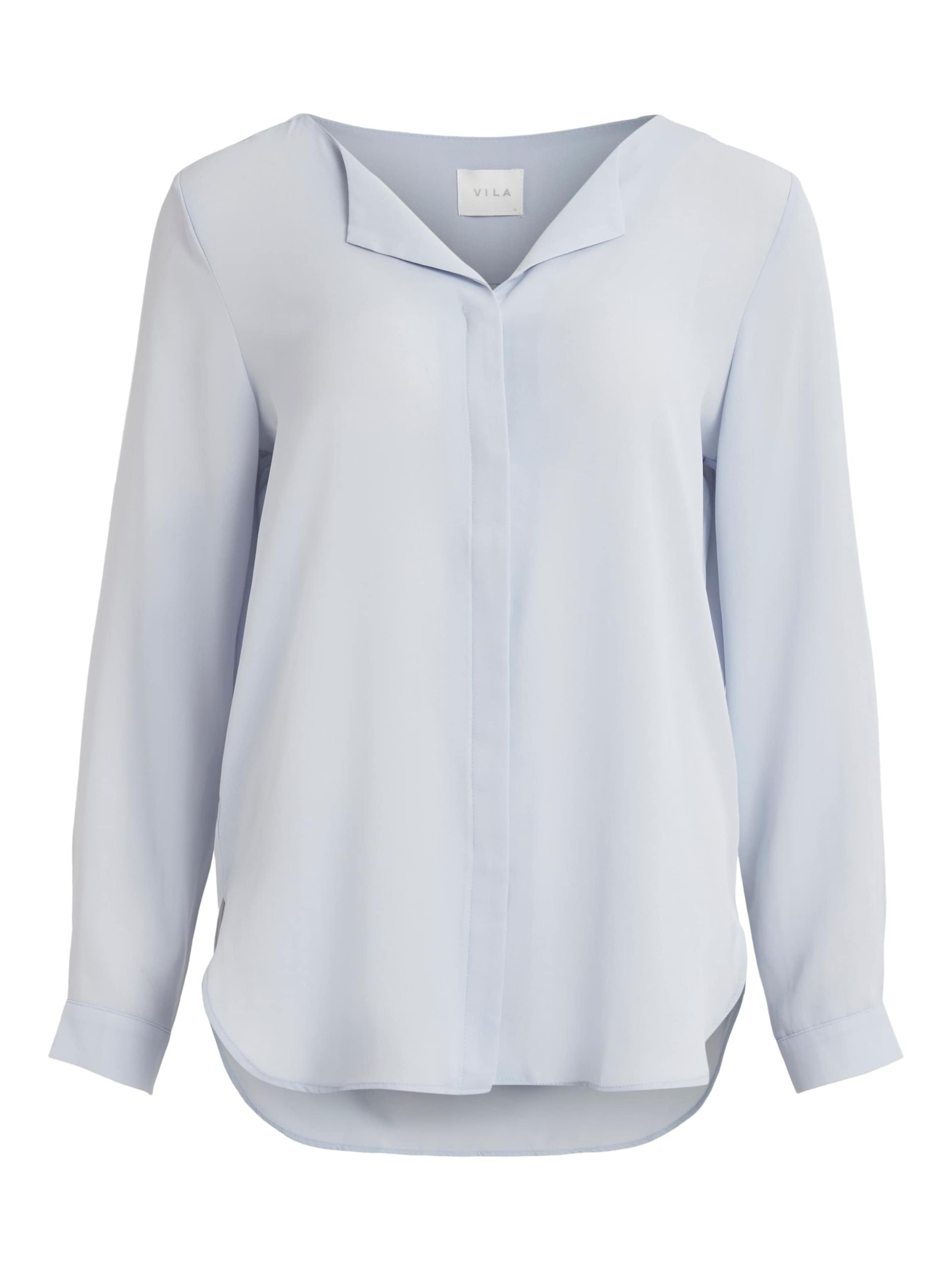 VILA Blouse in Blue: front