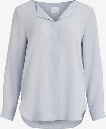 VILA Blouse in Blauw: voorkant