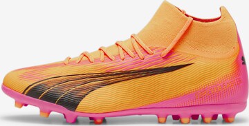 Chaussure de foot 'ULTRA PRO' PUMA en orange : devant