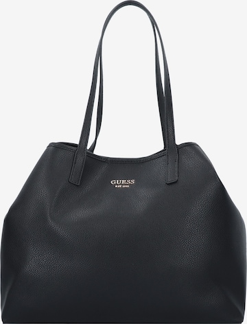 GUESS Μεγάλη τσάντα σε μαύρο: μπροστά