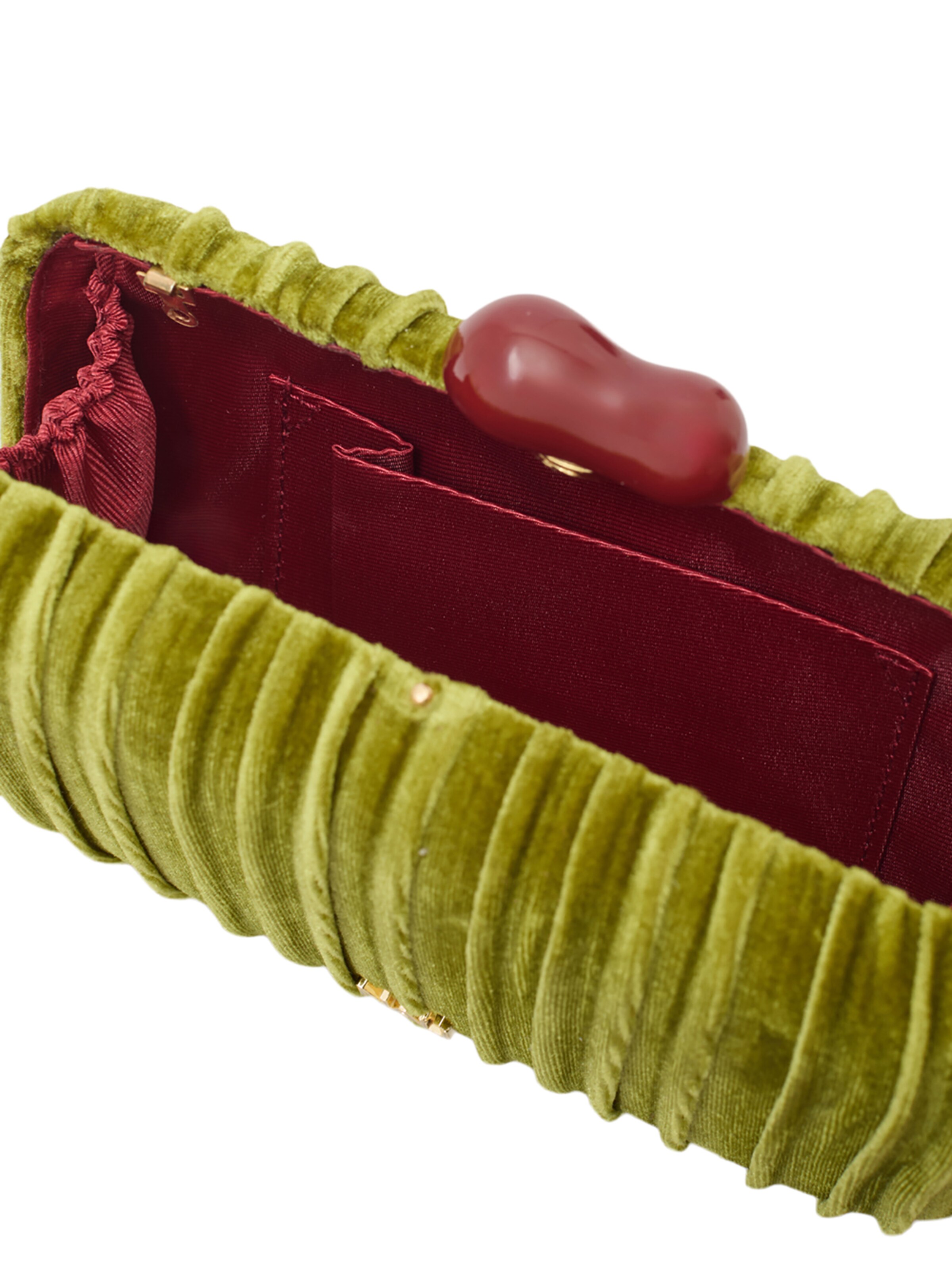 NALì Clutch 'ALBA' in Green