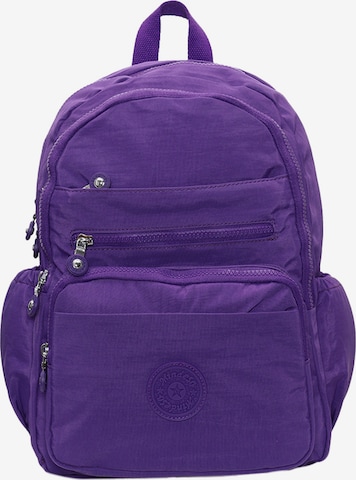 Mindesa Rucksack in Lila: Vorderseite