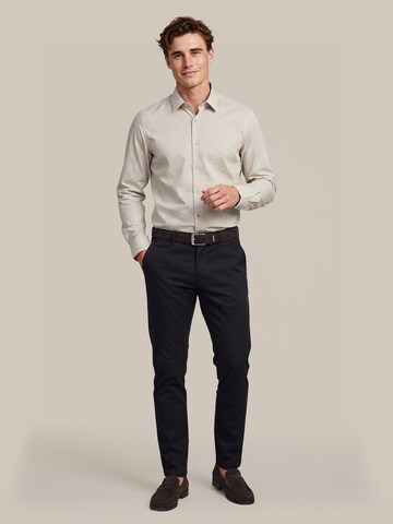 Suitable Slim fit Overhemd in Beige