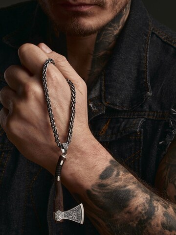 REYTEL Ketting 'SPIKE' in Zilver