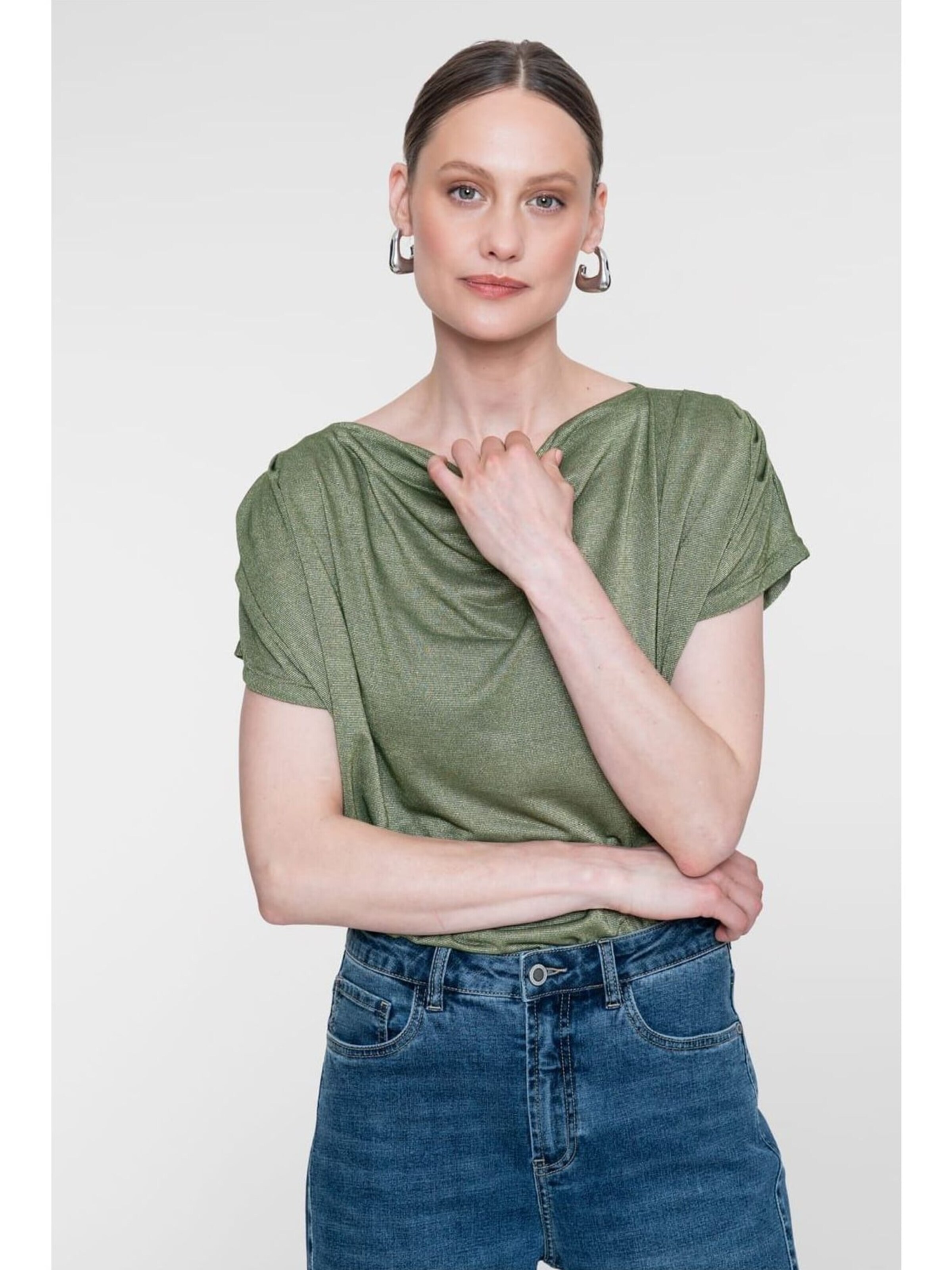 Geisha Top in Groen