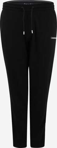 Calvin Klein Big & Tall Дънки Tapered Leg Панталон в черно: отпред