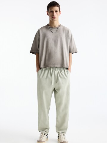 Largi Pantaloni de la Pull&Bear pe verde