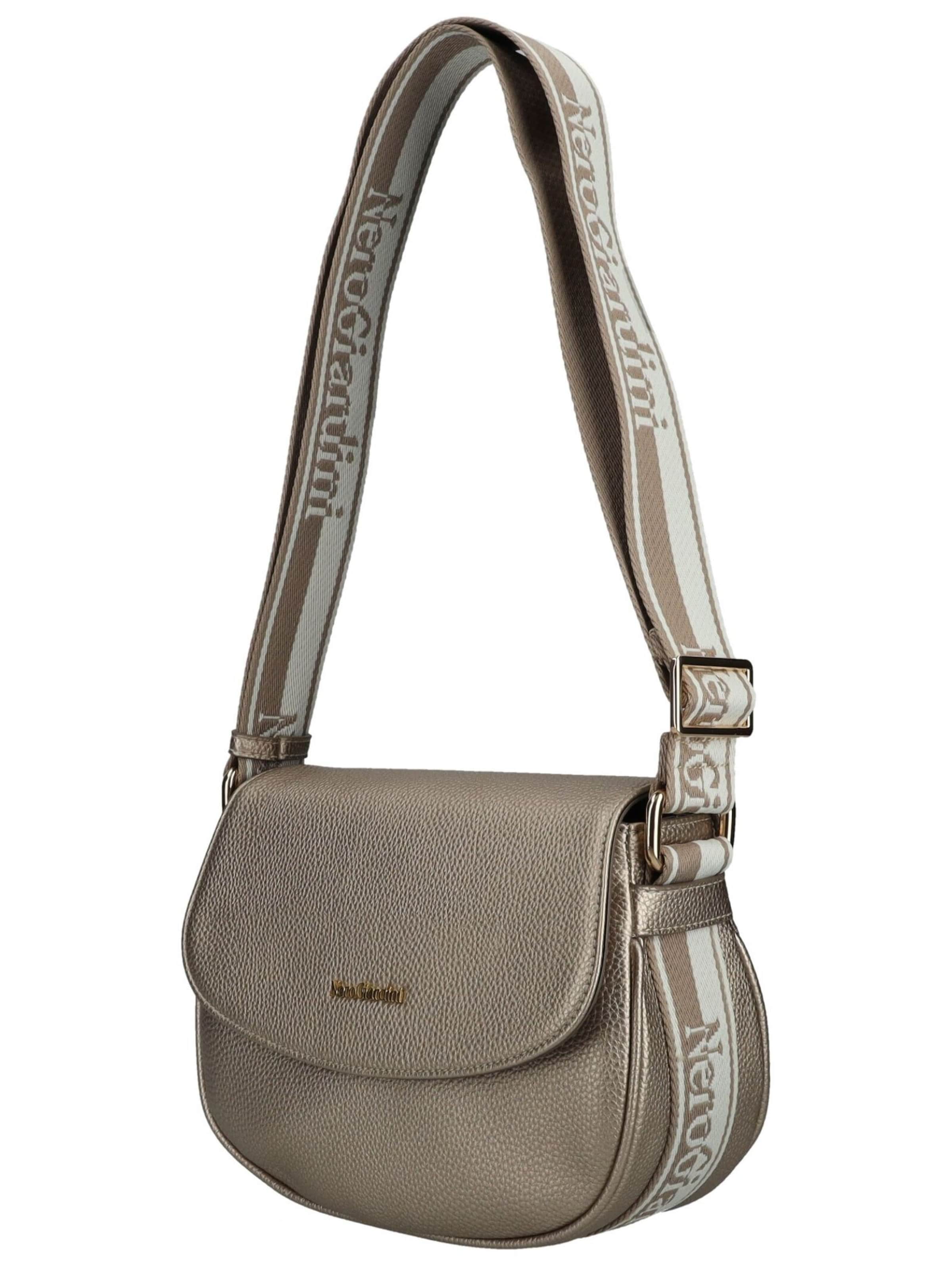 Sac bandoulière Nero Giardini en or