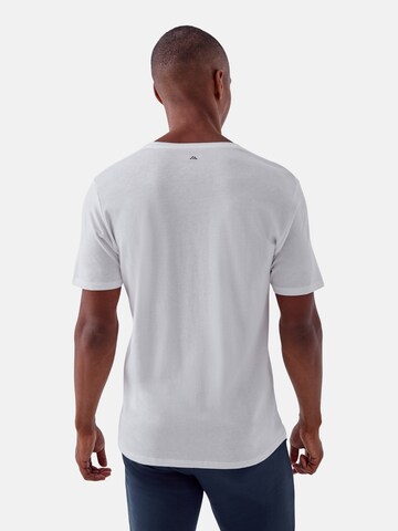 T-Shirt 'V' DANISH ENDURANCE en blanc