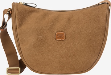 Bric's Crossbody Bag 'Luna' in Brown: front