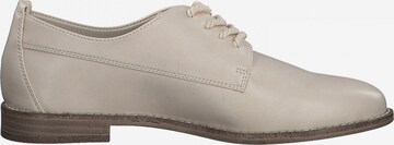 TAMARIS Schnürschuh in Beige