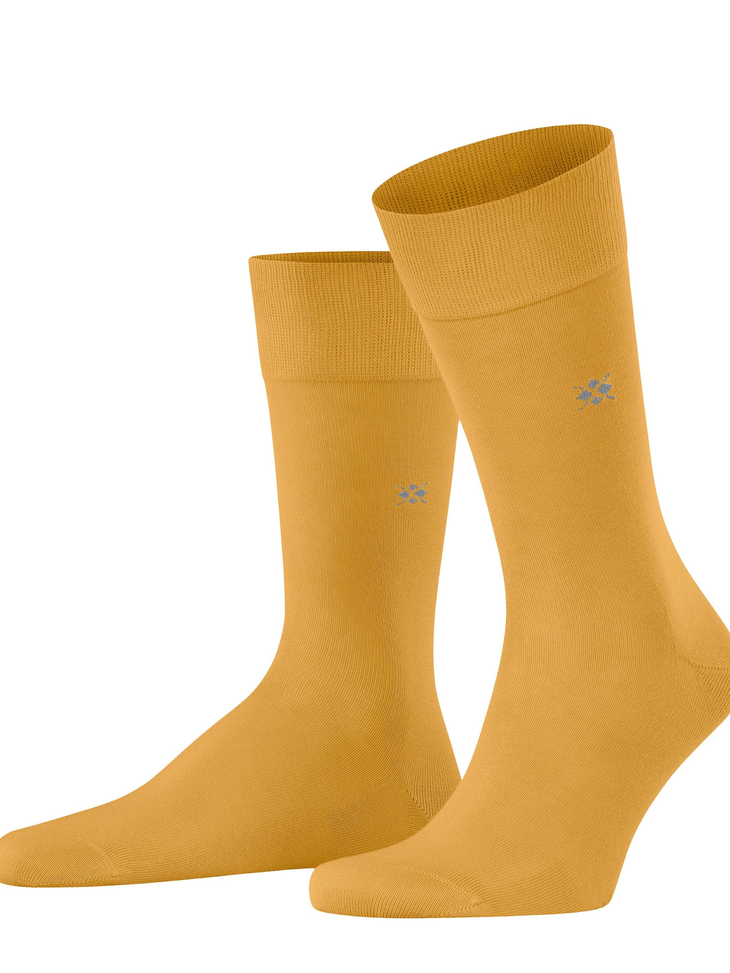 BURLINGTON Socks 'Dublin' in Yellow: front