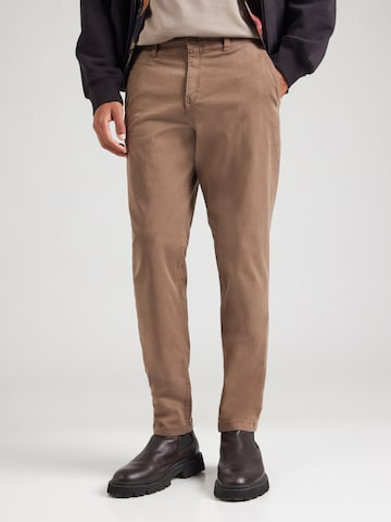 JACK & JONES Дънки Tapered Leg Панталон Chino 'JPSTACE JJHARLOW' в зелено: отпред