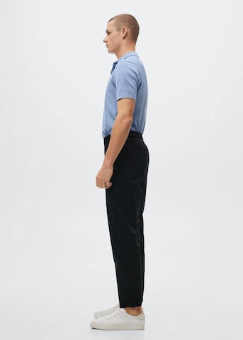 MANGO MAN Slim fit Chino Pants 'Potasio' in Blue