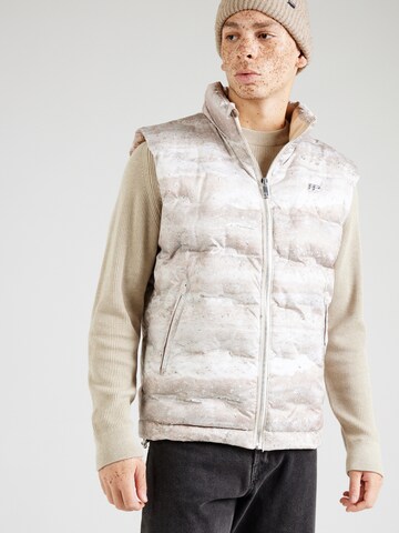 Gilet Filling Pieces en beige : devant