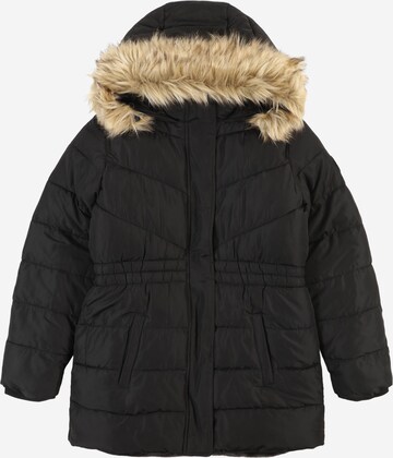 Abercrombie & Fitch Winterjas in Zwart: voorkant