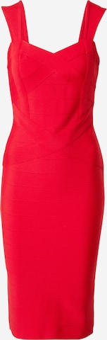 raudona Lipsy Kokteilinė suknelė: priekis