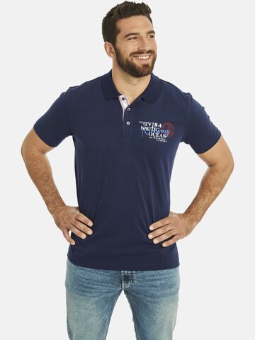Jan Vanderstorm Shirt ' Dagfinn ' in Blauw