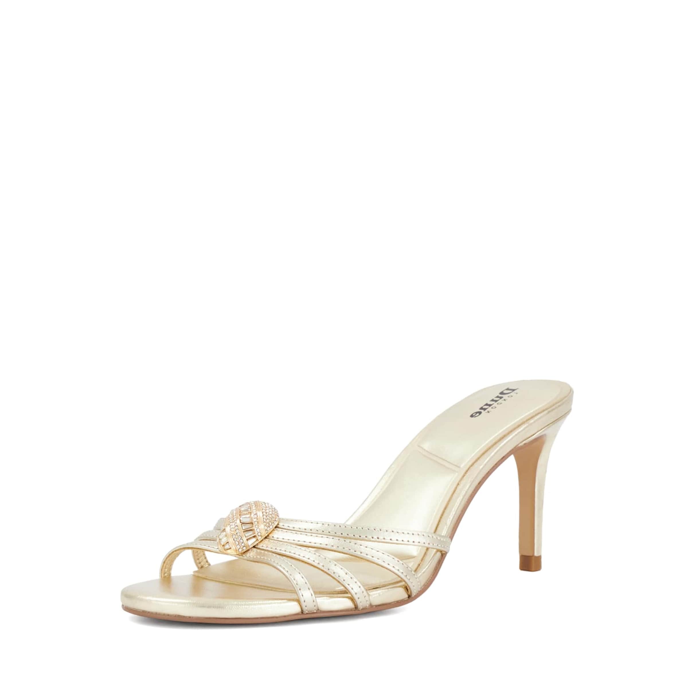 Dune LONDON Mules 'Masson' in 36 in Gold, Item view