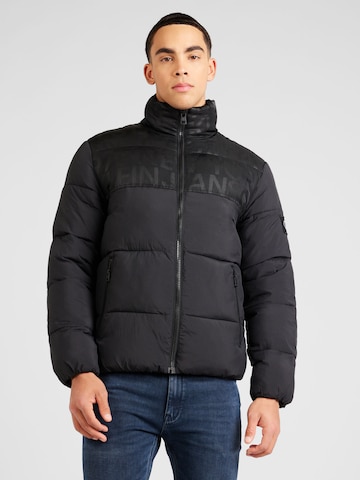 Calvin Klein Jeans Jacke in Schwarz: predná strana