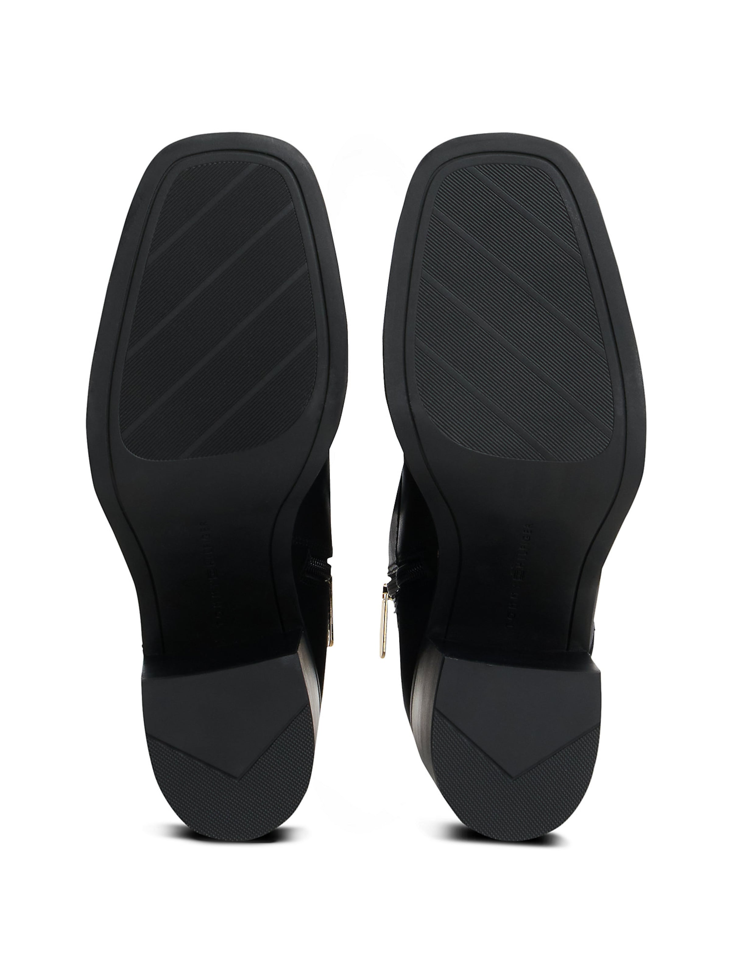 TOMMY HILFIGER Schnürstiefel in Schwarz