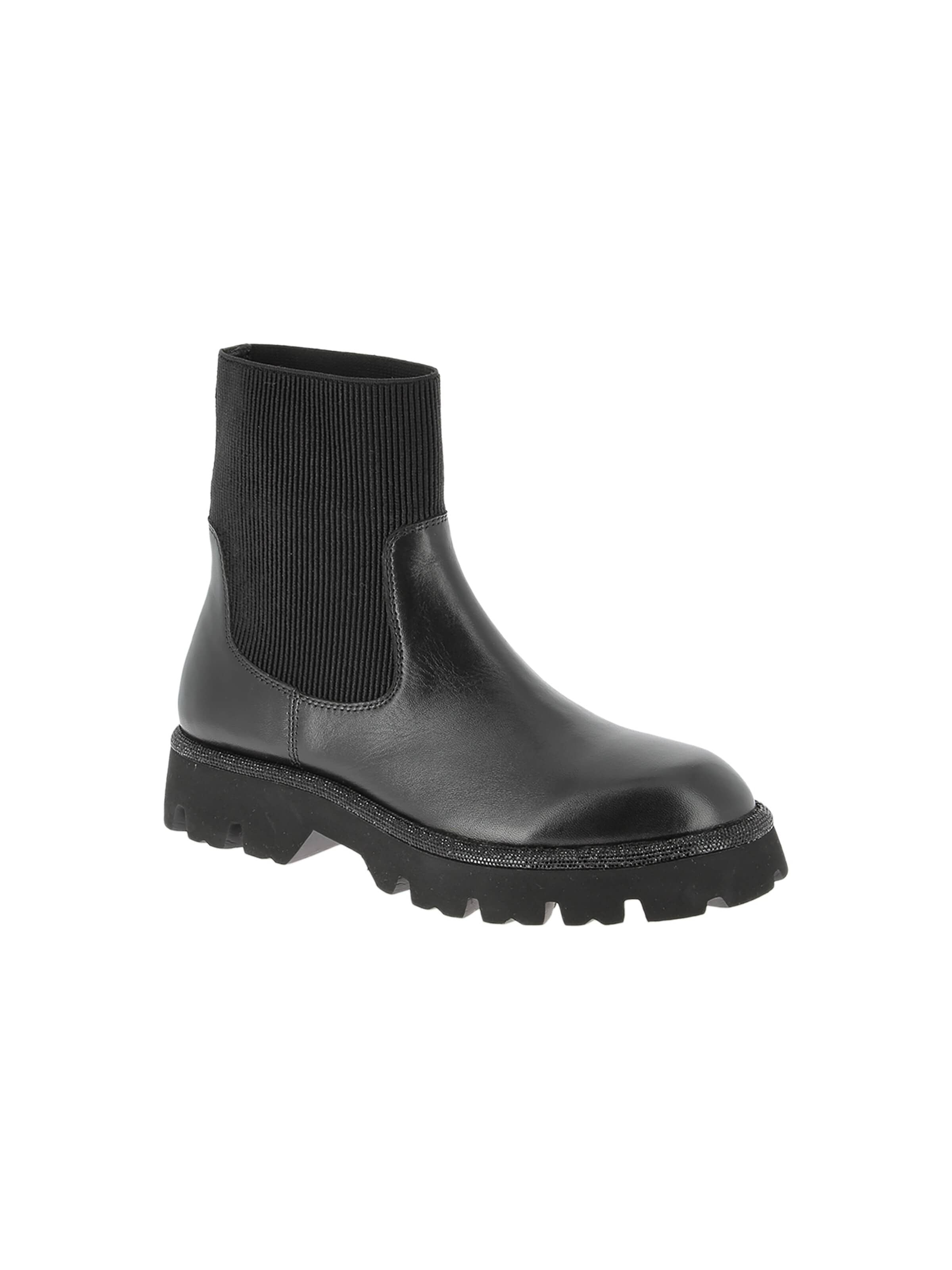 Bottines Les Tropéziennes en noir : devant