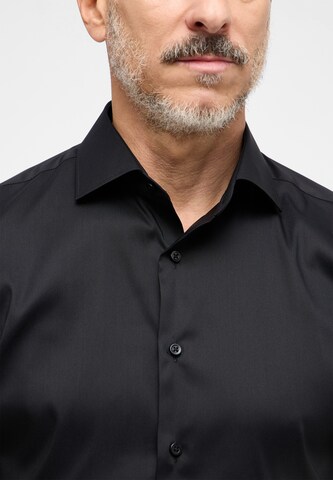 ETERNA Regular fit Business shirt in Black