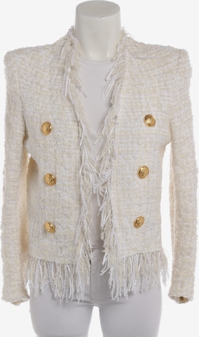 Balmain Blazer S in Weiß: Vorderseite