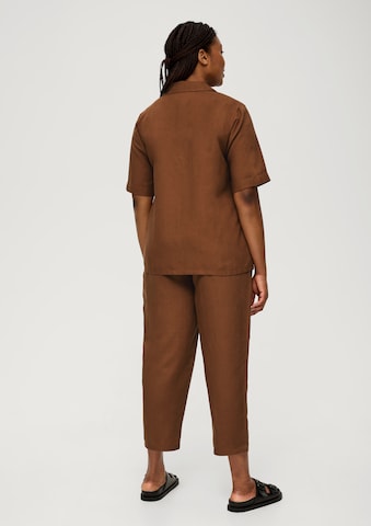 TRIANGLE - Loosefit Pantalón en marrón
