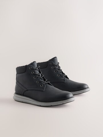Next Schnürboots in Schwarz