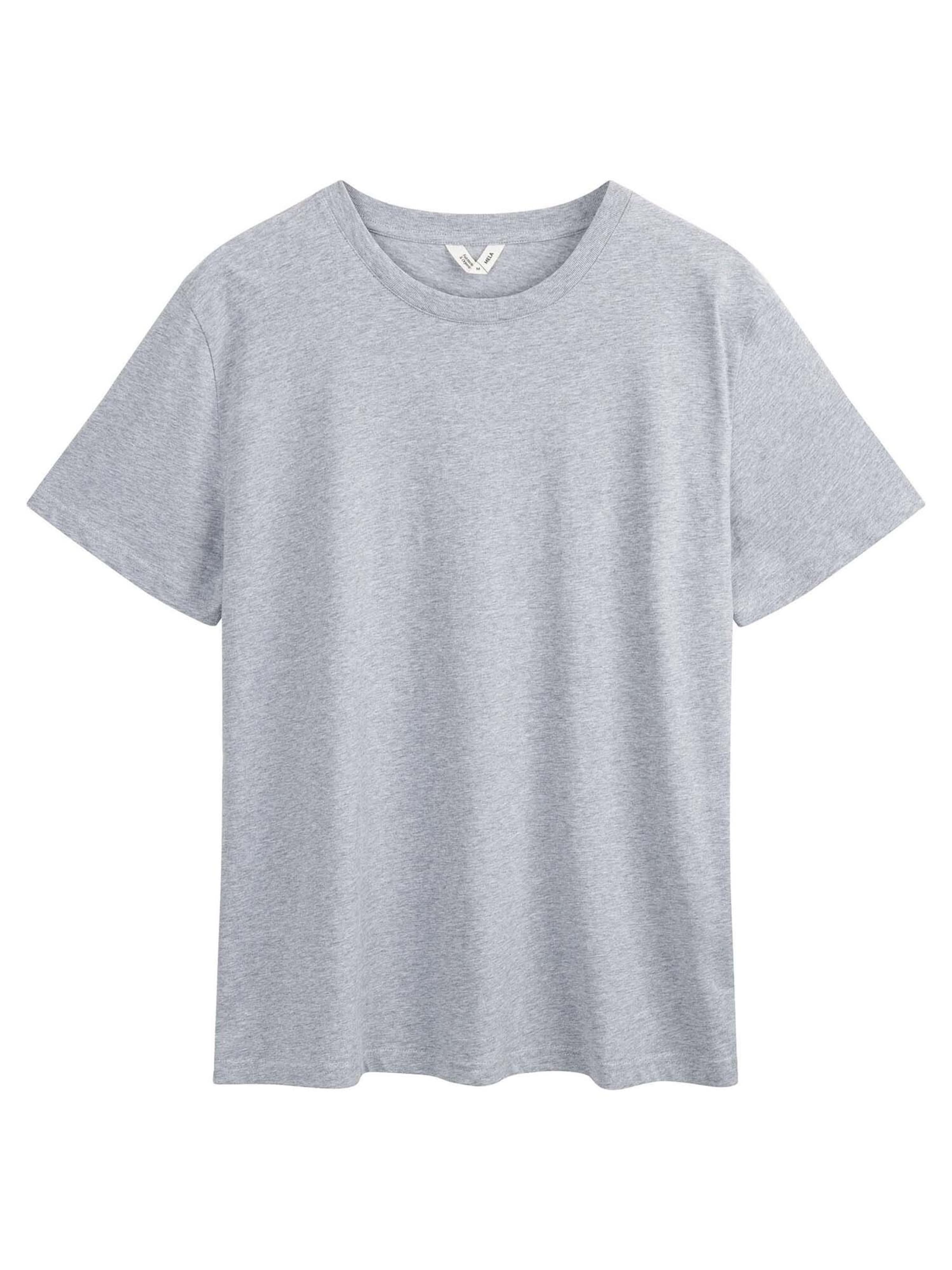 MELA - Camisa 'Sadhil' em cinzento: frente