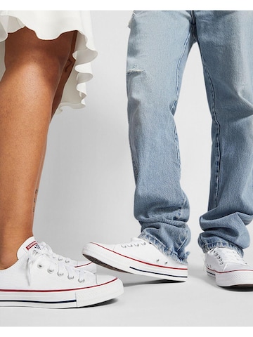 Sneaker bassa 'Converse Chuck Taylor All Star Ox' di CONVERSE in bianco: frontale