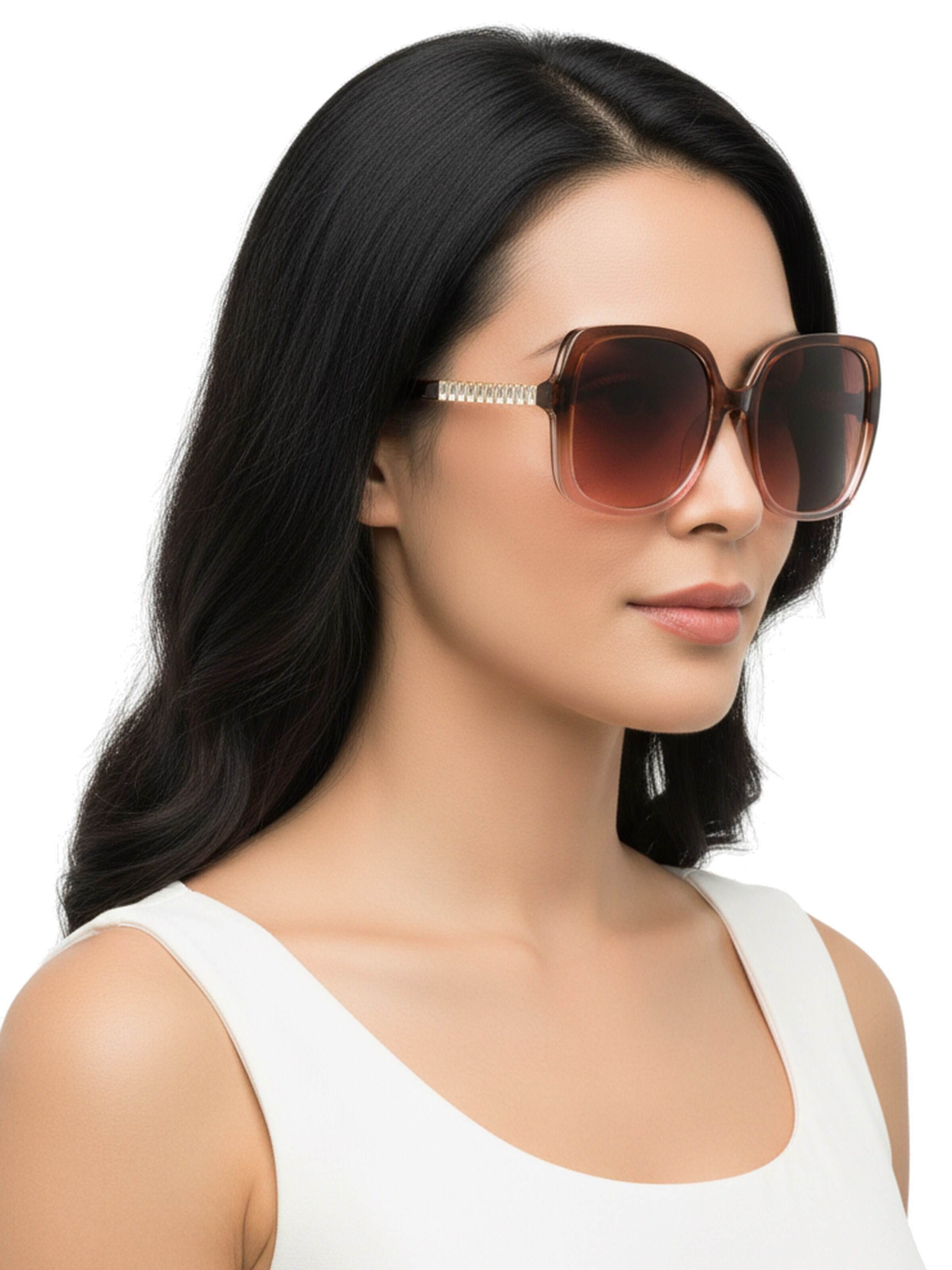 GUESS Sonnenbrille in Braun