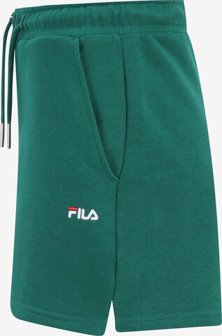 FILA Regular Sporthose in Grün