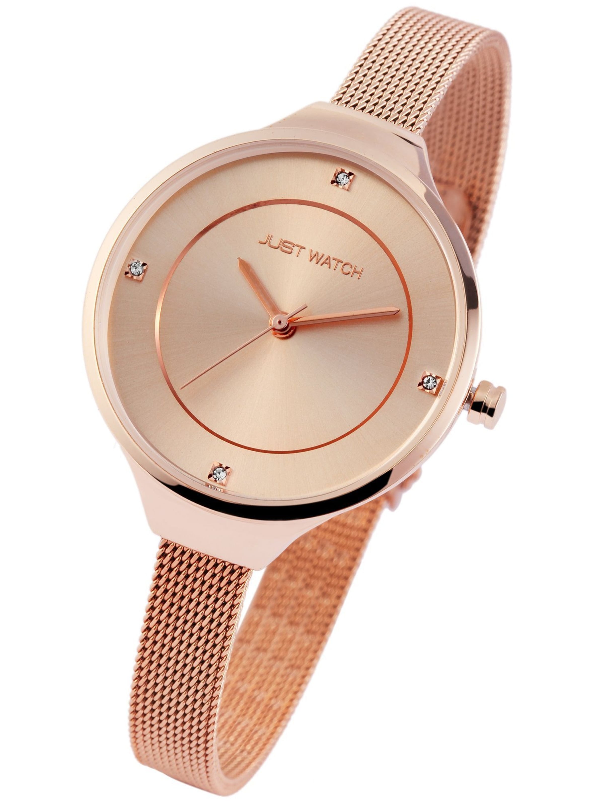 Just Watch Analog Watch 'Evie, 3 ATM' in Gold: front