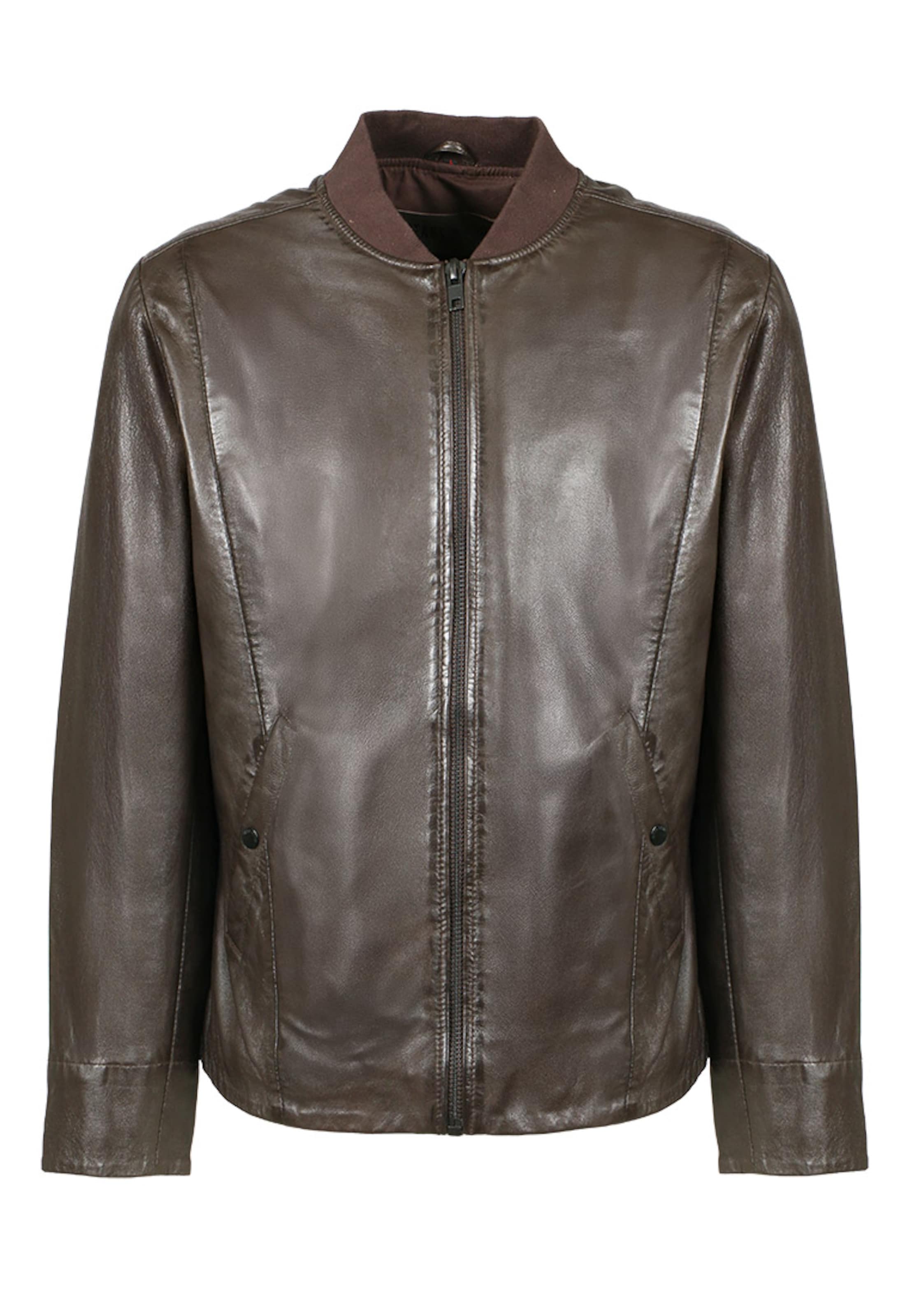 FREAKY NATION Демисезонная куртка ' Cover Man-FN SA ' в Коричневый: спереди