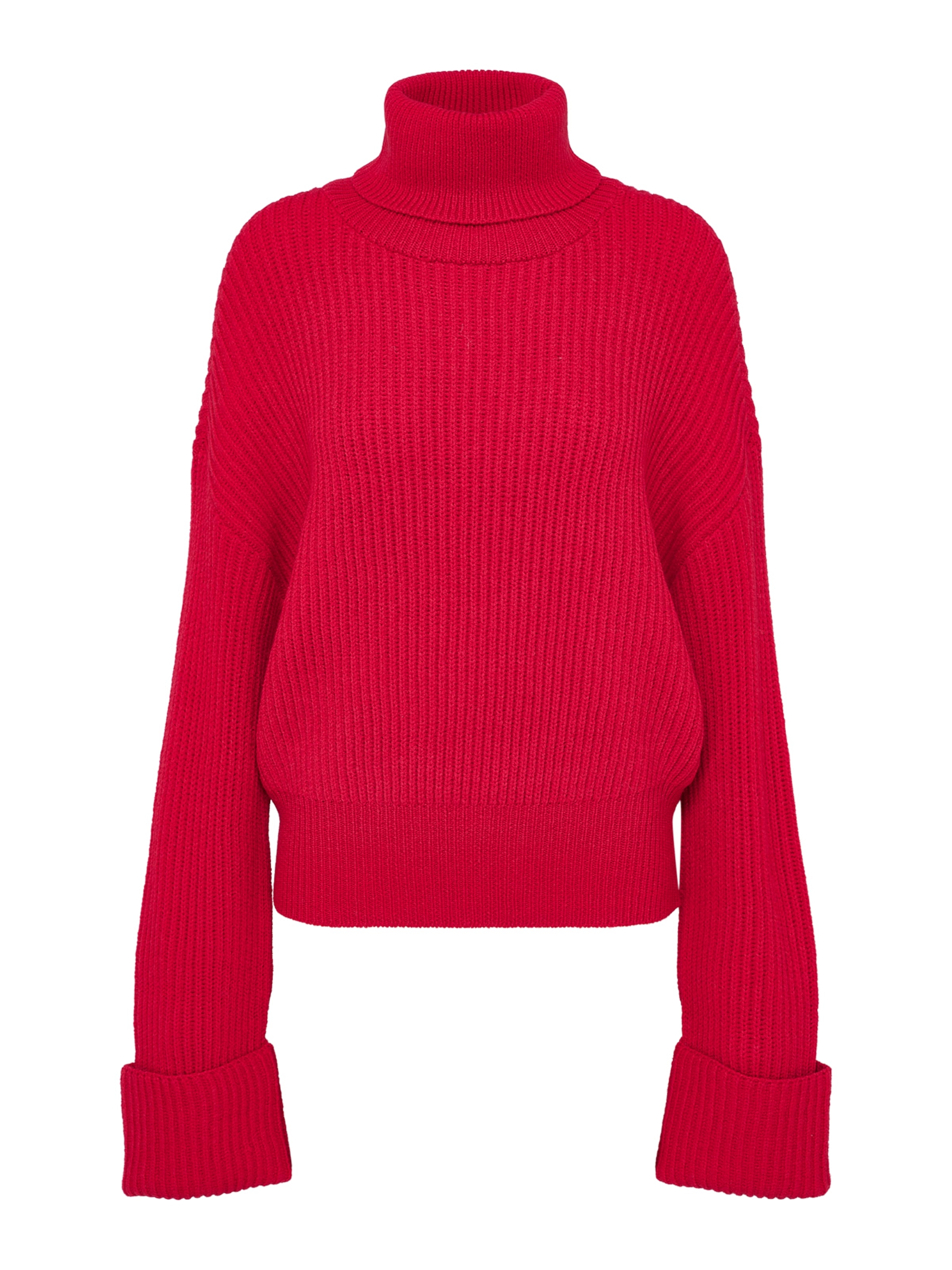 LeGer by Lena Gercke Πουλόβερ 'Tia' σε κόκκινο: μπροστά