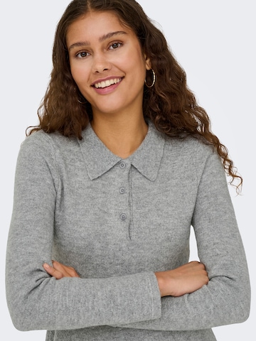 JDY Strickkleid in Grau