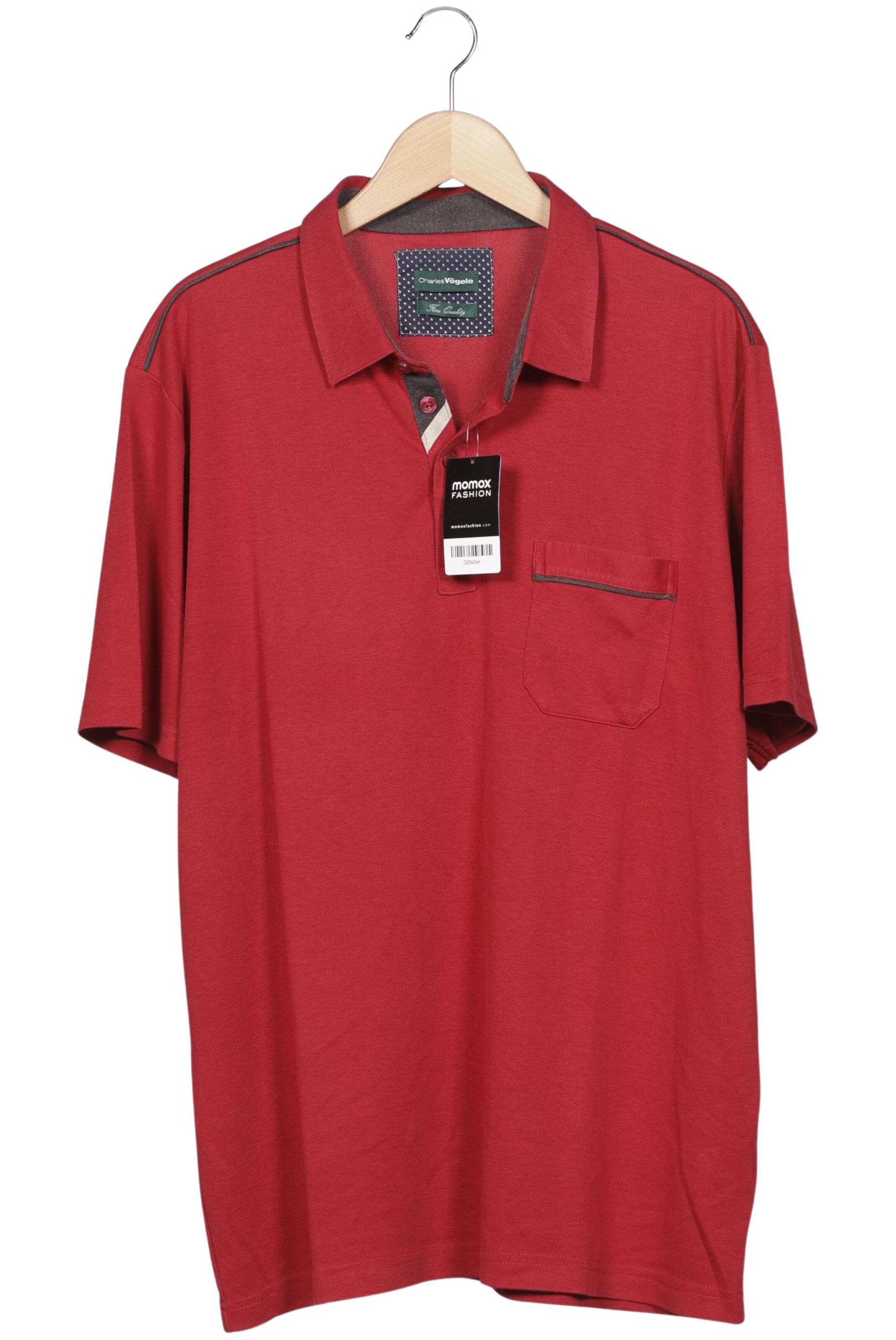 Charles Vögele Shirt in XXL in Red: front