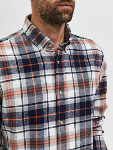 SELECTED HOMME Klasický střih Košile 'Rand' – modrá