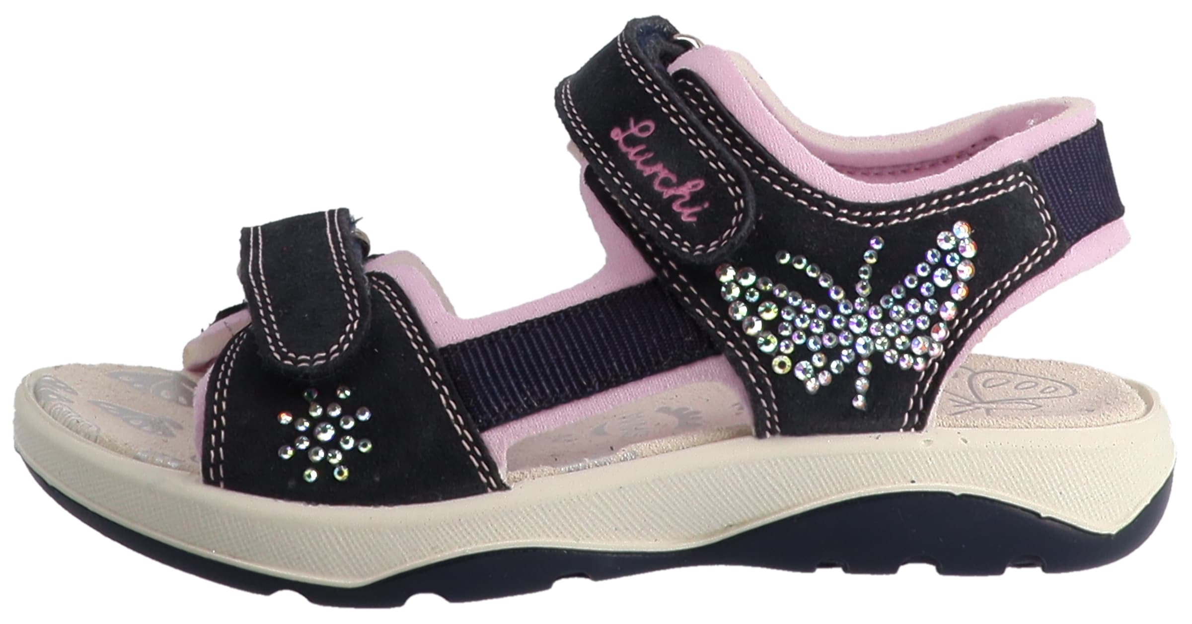 LURCHI Sandals in Blue: front