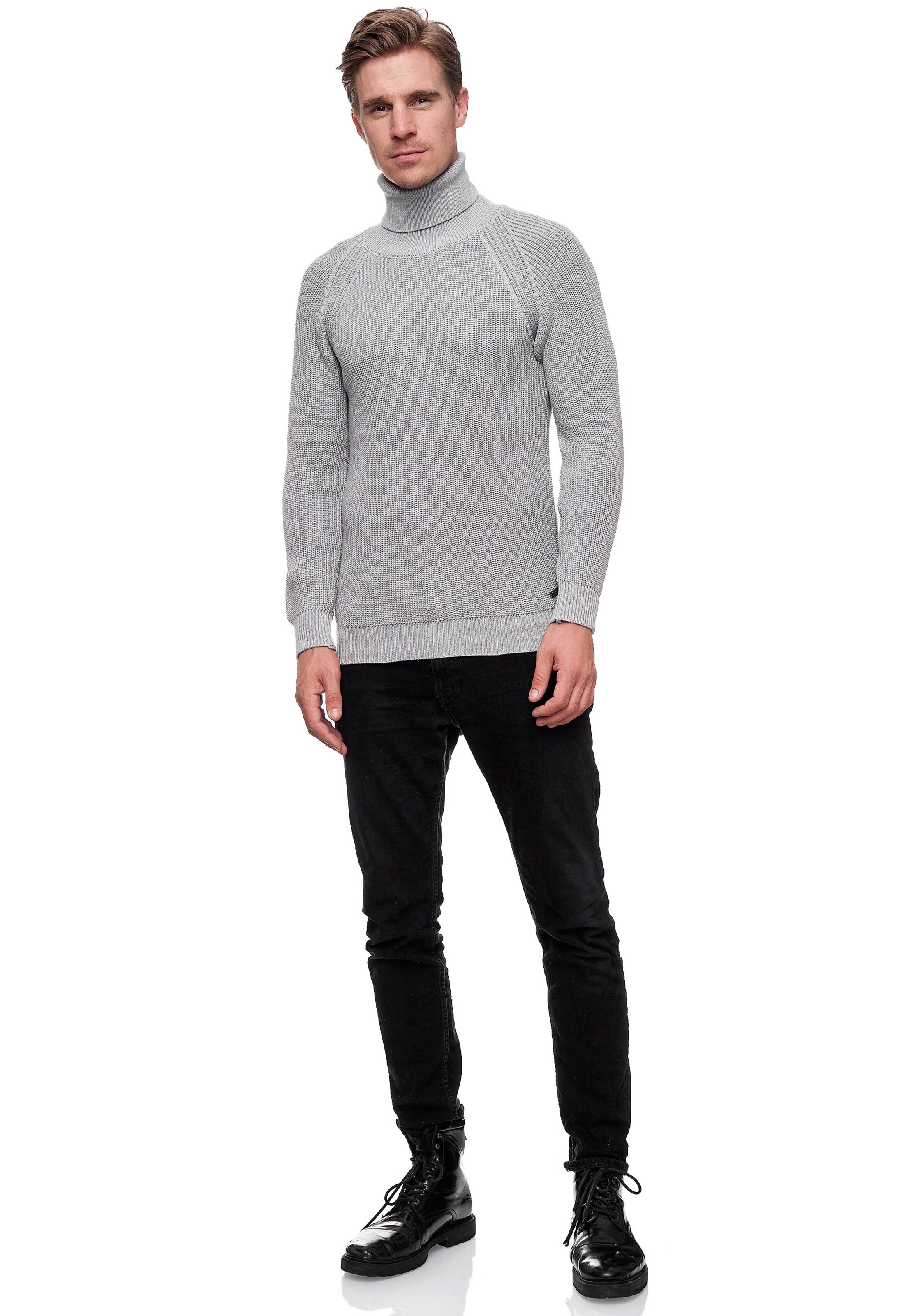 Rusty Neal Sweater in Grey