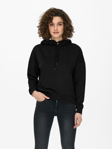 ONLY Sweatshirt in Schwarz: predná strana