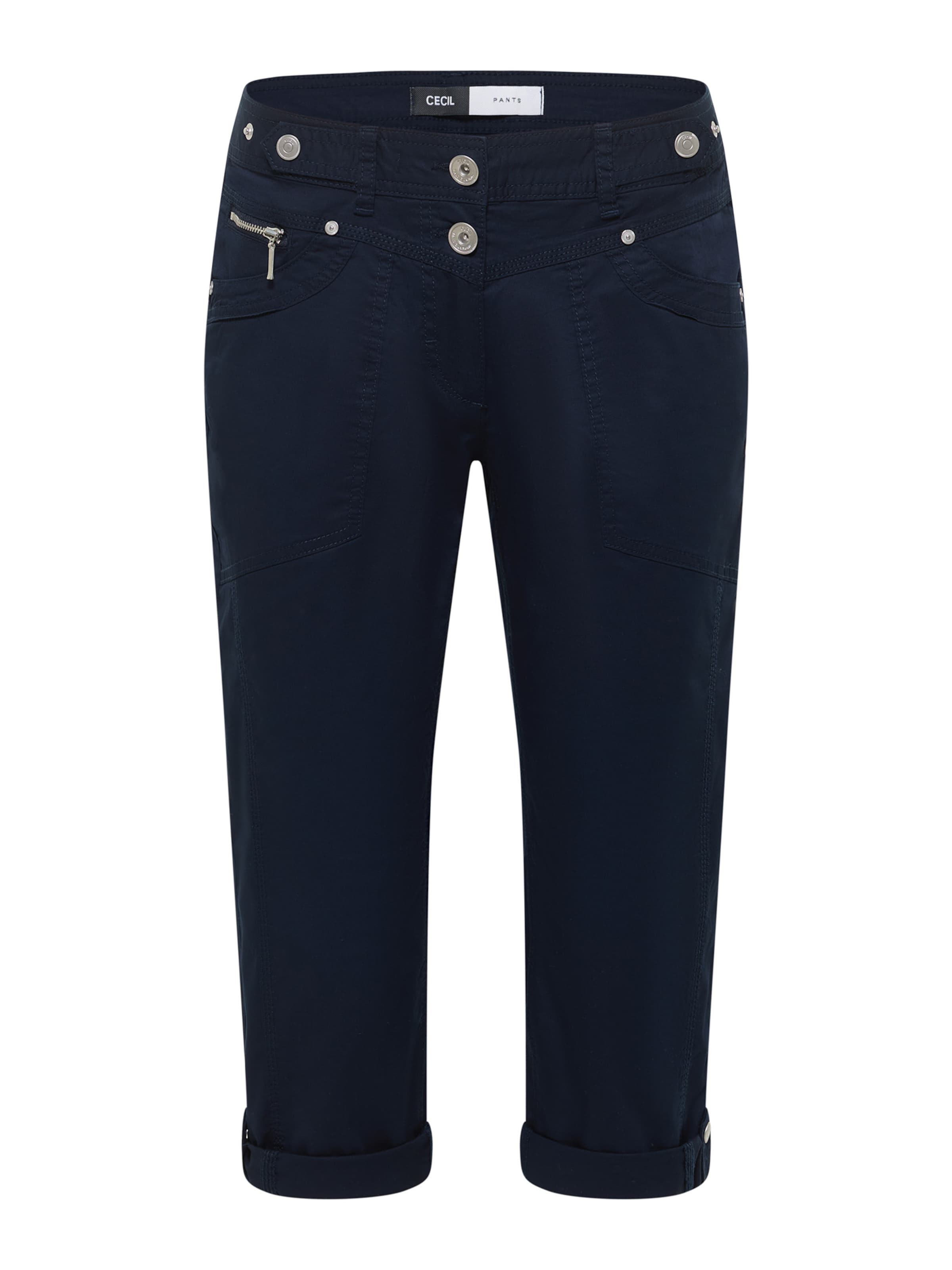 CECIL Broek 'New York' in Blauw: voorkant