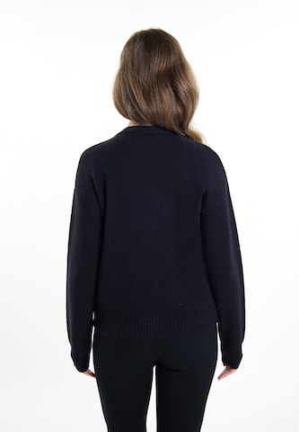 Usha Knit Cardigan 'Sivene' in Black