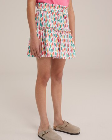 WE Fashion Skirt in Mixed colours: front