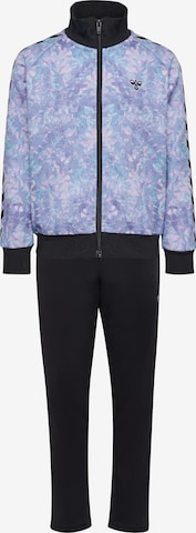Hummel Tracksuit in Black: front