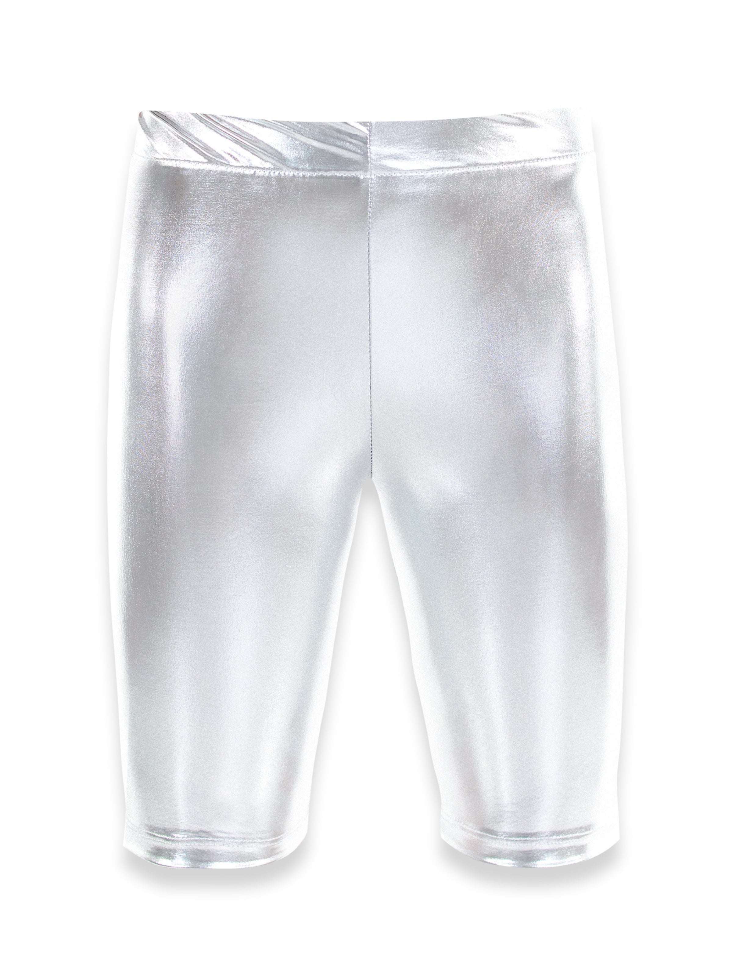 Denokids Skinny Leggings ' Above Knee ' in Grey: front