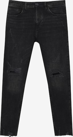 Pull&Bear Slimfit Jeans i svart: forside